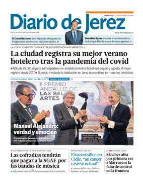 Cover of Diario de Jerez