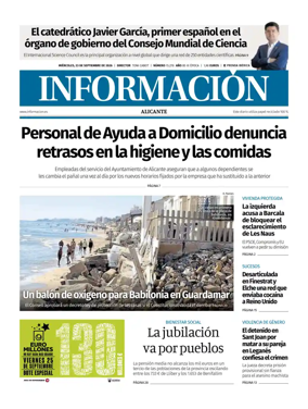 Cover of Diario Informacion
