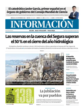 Cover of Diario Informacion (Elche y Vega Baja)