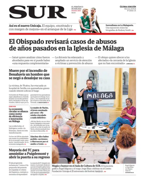Cover of Diario Sur_Ultima
