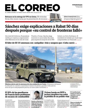 Cover of El Correo (Duranguesado)