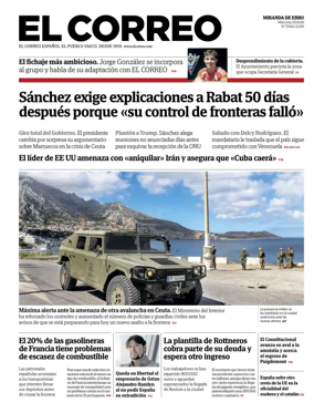 Cover of El Correo (Miranda de Ebro)