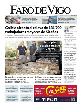 Cover of Faro de Vigo
