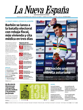 Cover of La Nueva Espana (Oviedo)