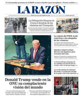 Cover of La Razon (Andalucia)