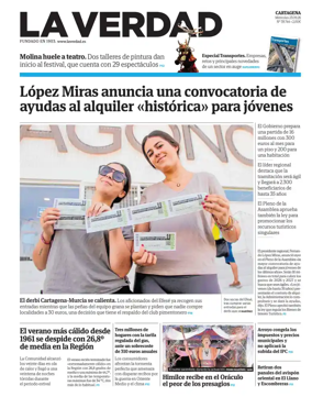 Cover of La Verdad_Cartagena