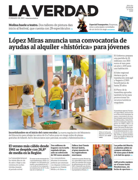 Cover of La Verdad_Murcia