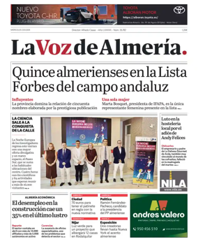 Cover of La Voz de Almeria