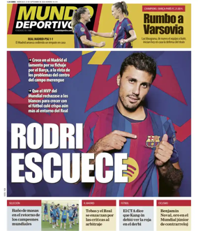 Cover of Mundo Deportivo (Barcelona)