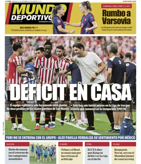 Cover of Mundo Deportivo (Bizkaia-Araba)