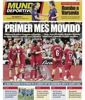 Cover of Mundo Deportivo (Gipuzkoa)