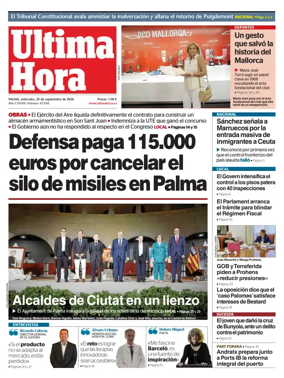 Cover of Ultima Hora