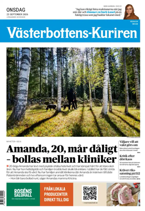 Cover of Vasterbottens-Kuriren