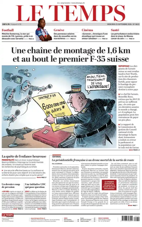 Cover of Le Temps