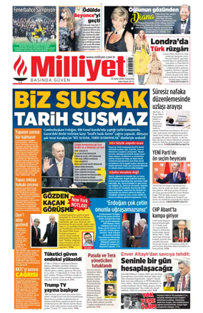 Cover of Milliyet