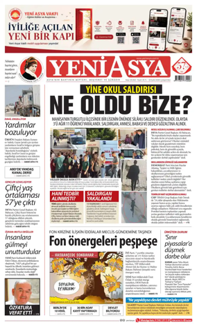 Cover of Yeni Asya
