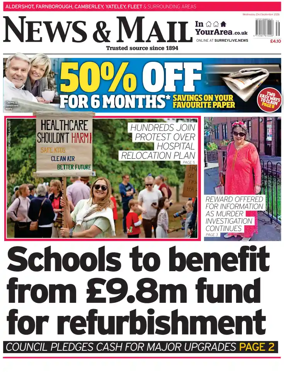 Cover of Aldershot News & Mail