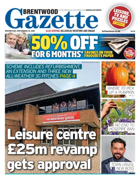 Cover of Brentwood Gazette