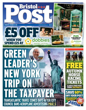 Cover of Bristol Post