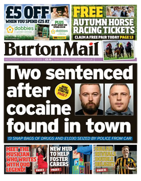 Cover of Burton Mail