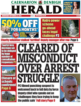 Cover of Caernarfon Herald