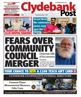 Cover of Clydebank Post