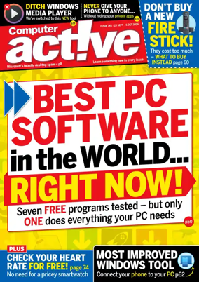 Cover of Computer Active (UK)