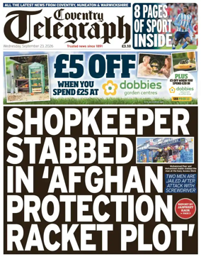 Cover of Coventry Telegraph