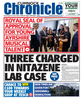 Cover of Cumnock Chronicle