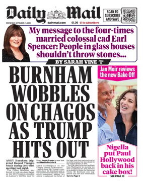 Cover of Daily Mail