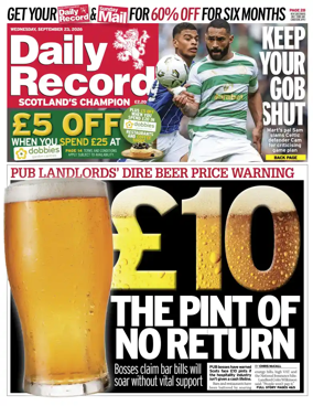 Cover of Daily Record