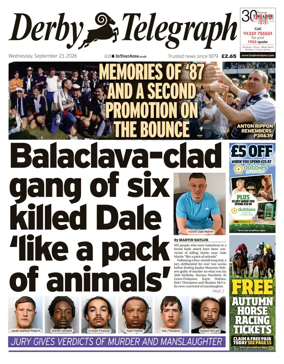 Cover of Derby Telegraph