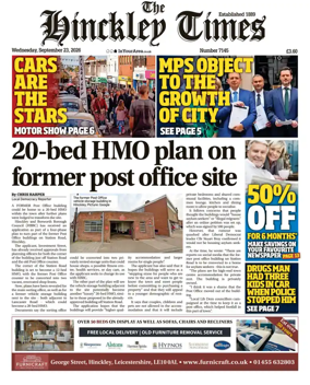Cover of Hinckley Times