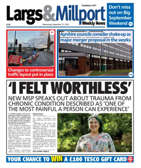 Cover of Largs & Millport Weekly News