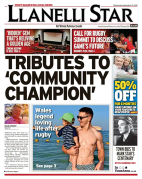 Cover of Llanelli Star