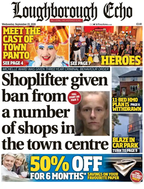 Cover of Loughborough Echo