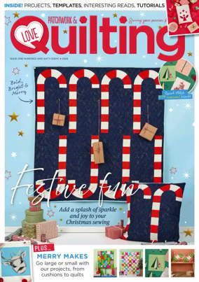 Cover of Love Patchwork and Quilting