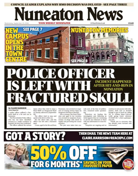 Cover of Nuneaton News