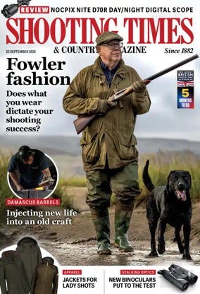 Cover of Shooting Times & Country Magazine