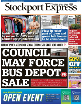 Cover of Stockport Express