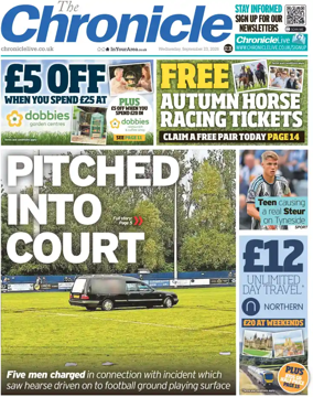 Cover of The Chronicle (UK)