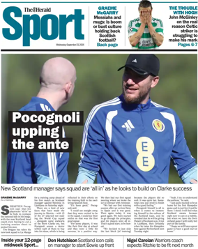 Cover of Herald Sport