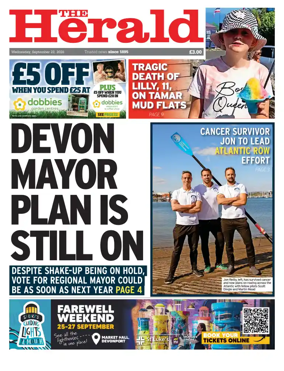 Cover of The Plymouth Herald
