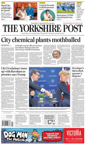 Cover of Yorkshire Post