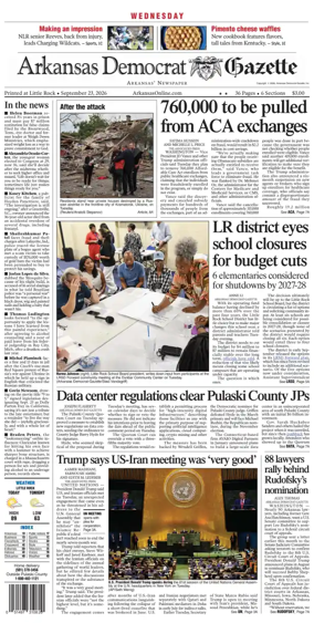 Cover of Arkansas Democrat-Gazette