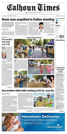 Cover of Calhoun Times