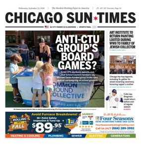 Cover of Chicago Sun-Times