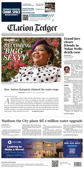 Cover of Clarion Ledger