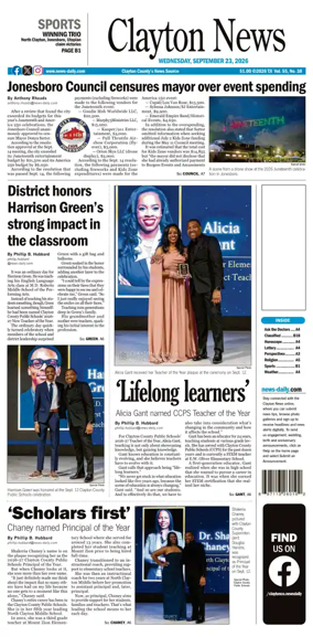 Cover of Clayton News
