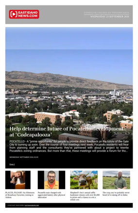 Cover of East Idaho News